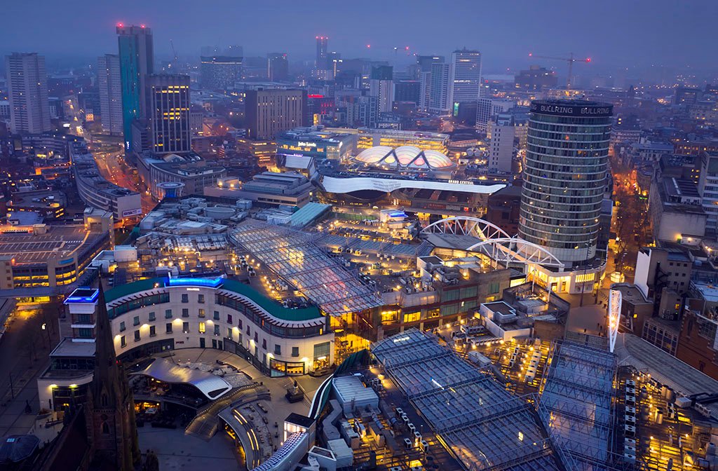 Birmingham legal district and city skyline - Psychiatry expert services