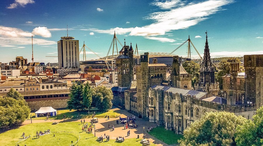 Cardiff Bay and legal district skyline - Psychiatry expert services